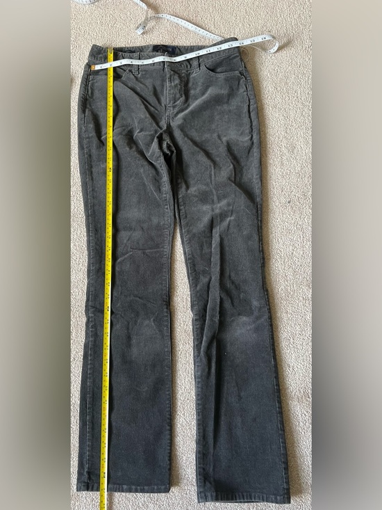 Talbots Pants - Talbots Petite Small, Straight leg gray corduroy women’s pans